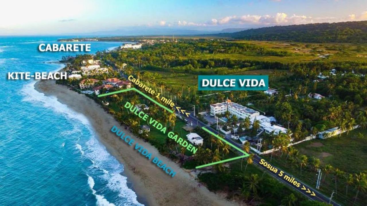 Apartamento Dulce Vida Cabarete Exterior foto